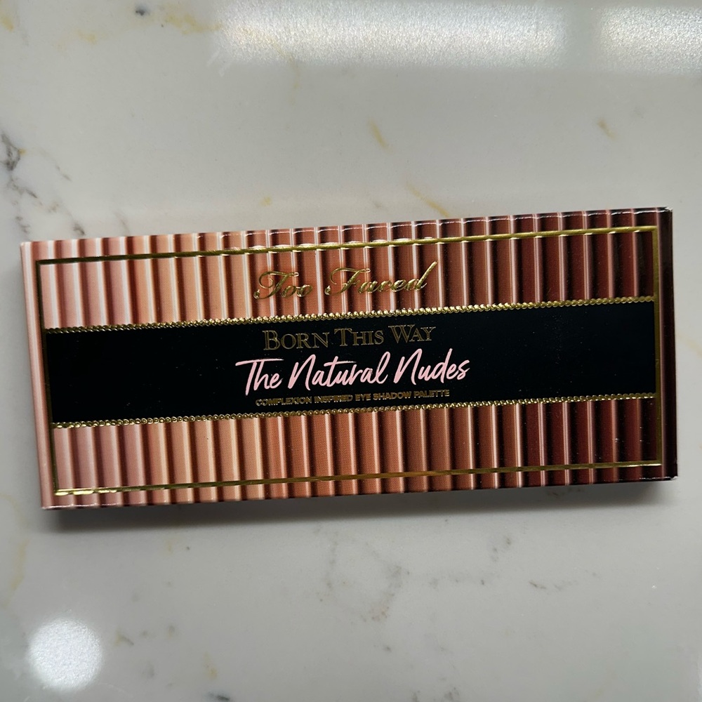 Too Faced Born This Way Natural Nudes Eye Shadow Palette NEW NIB
